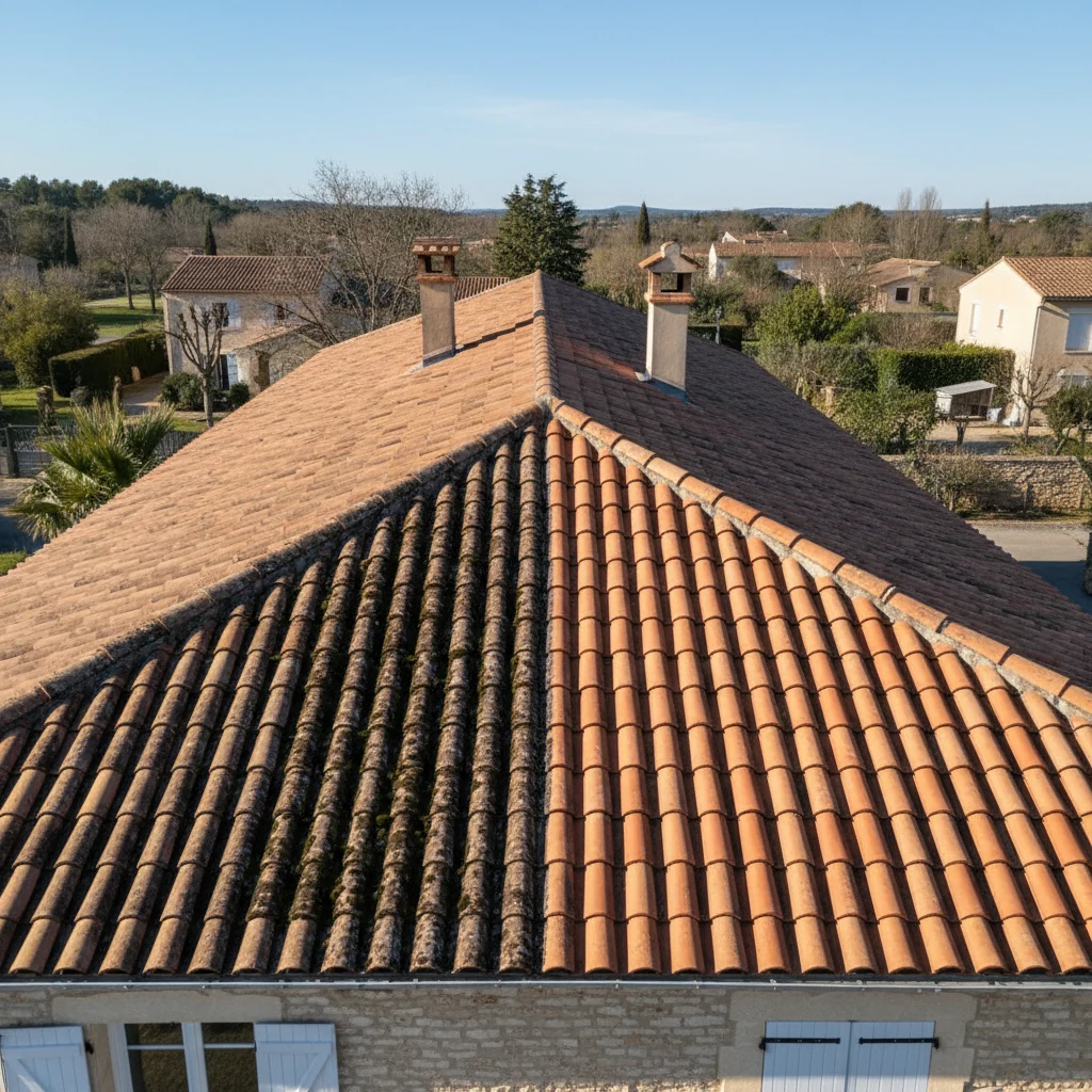 Nettoyage Toiture Nîmes — résultat professionnel