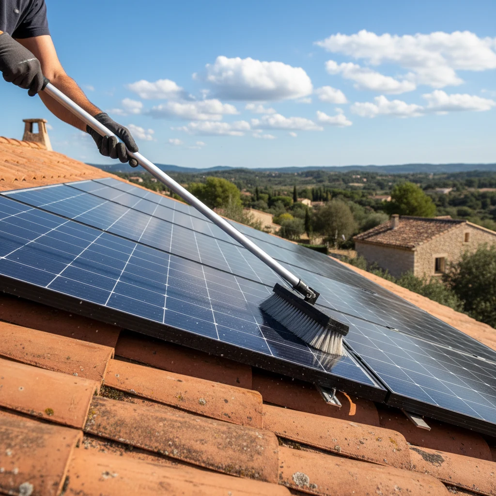 Nettoyage Panneaux Solaires Nîmes — résultat professionnel
